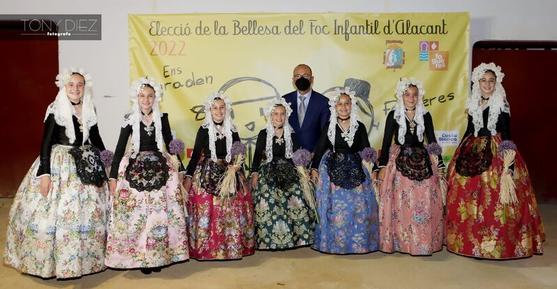 Valeria Gómez Villaescusa es la Bellesa del Foc Infantil d'Alacant 2022