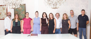 The Falleras Mayores of Alzira 2026 receive their spolines in Vives and Marí - 8