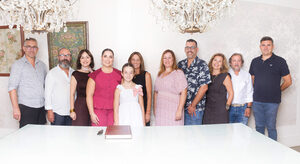 The Falleras Mayores of Alzira 2026 receive their spolines in Vives and Marí - 12
